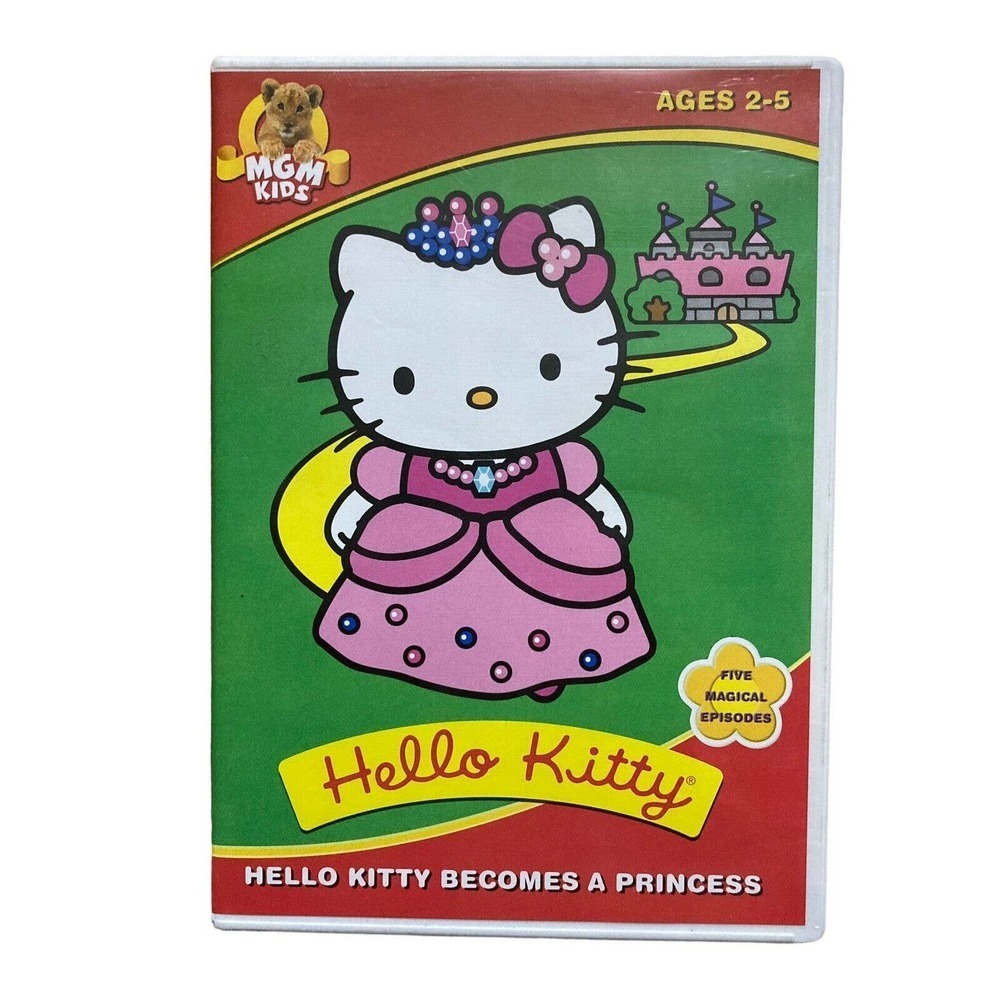 Hello Kitty Becomes a Princess DVD 5 Magical Episodes